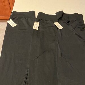 Black Lounge Pants Set